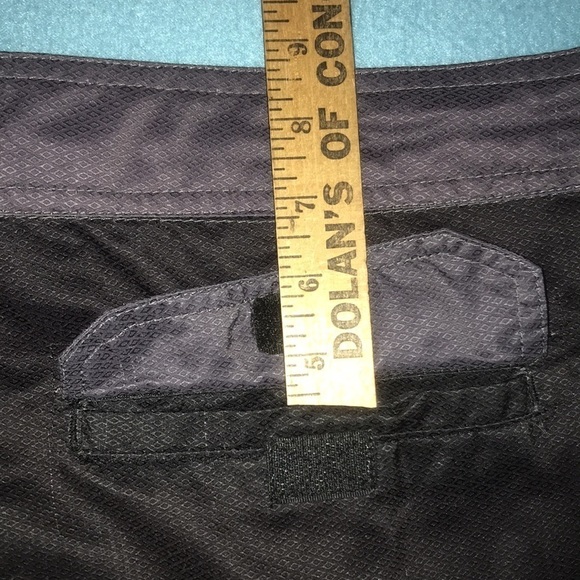 DRIPT swimsuit palm print neon chevron stripes drawstring velcro closure size 46 - Picture 5 of 5